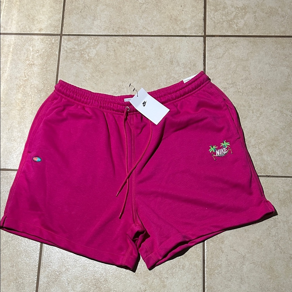 Nike Fuchsia Sports Shorts
